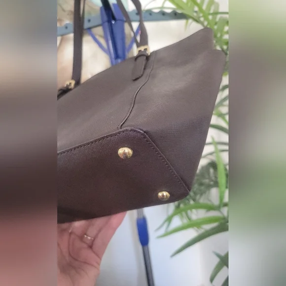 Michael Kors Dark Brown Tote Bag - Picture 7 of 16